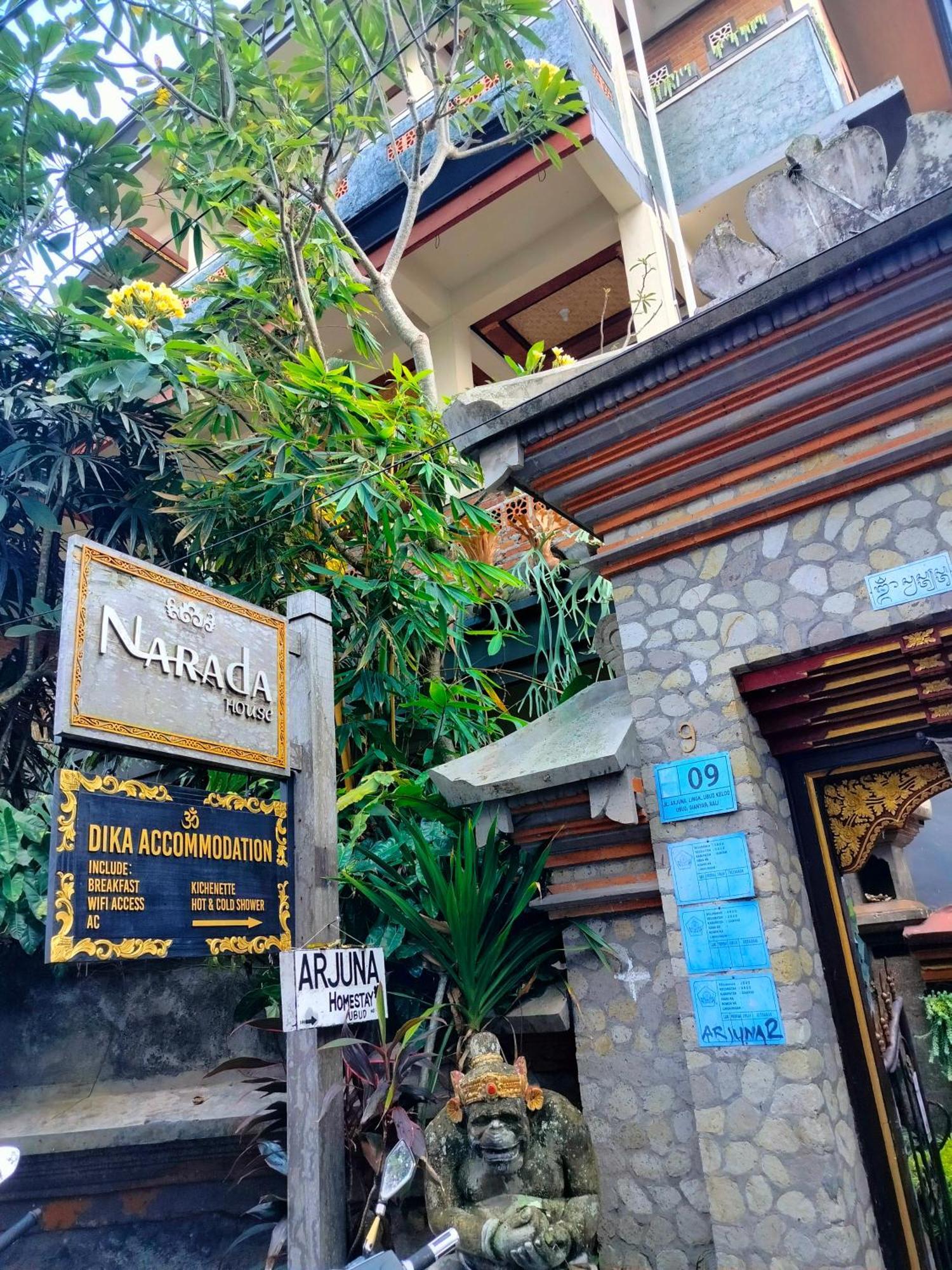 Dika Accommodation Ubud Экстерьер фото